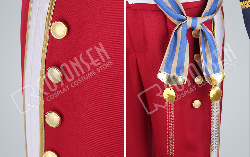 Ensemble Stars The Eccentric Five Eccentric Party Night! Kanata Shinkai Cosplay Costume Outfit Uniform Cosonsen Custom Made