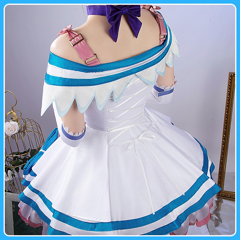 Wonderful PreCure! Cure Nyammy Cosplay Costume Prettycure Cat Halloween Outfit Women's Dress Custom Size