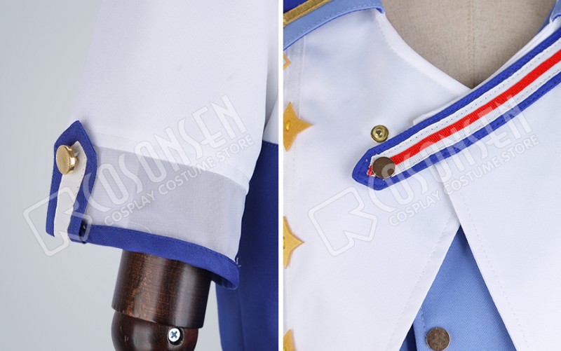 Ensemble Stars Scout! Blue Filament Leo Tsukinaga Cosplay Costumes Cosonsen Custom Made