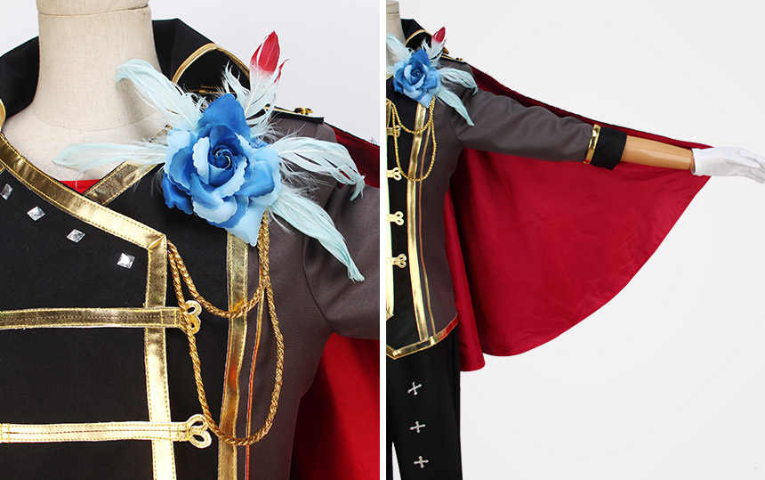 Ensemble Stars Rebellion! The King's Horseback Ride Leo Tsukinaga Cosplay Costume