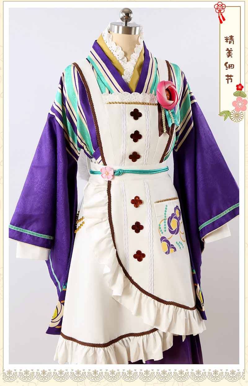 Game Ensemble Stars Tenshouin Eichi Shiina Niki Tori Himemiya Cosplay Costume ES Kimono Outfit Halloween Custom Made