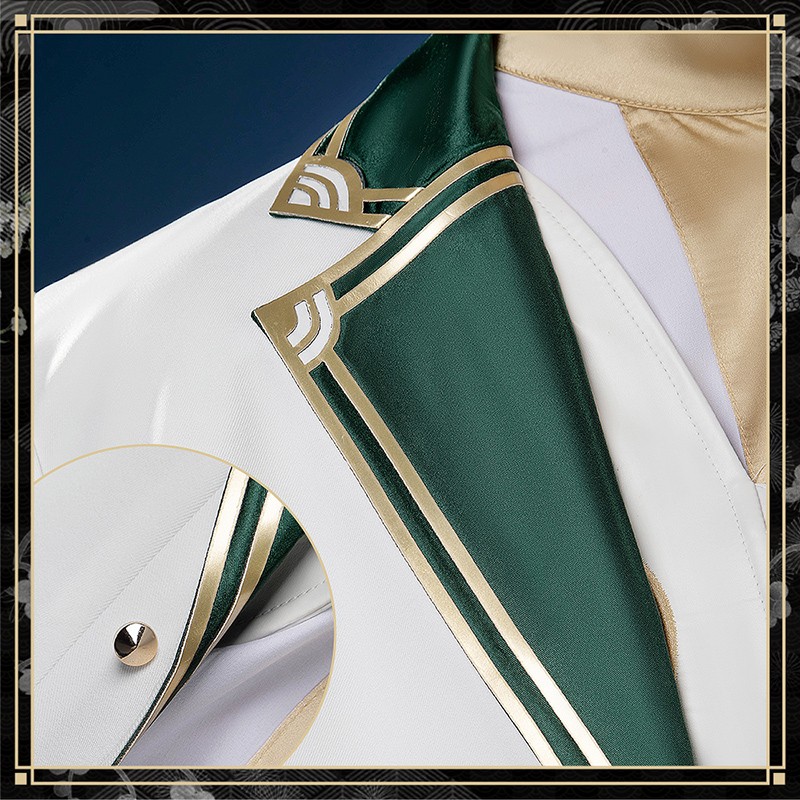 Touken Ranbu New Sword Reveal: Tomita Gou Uchigatana Cosplay Costume with Huge Jacket Cape Cosonsen Custom Made