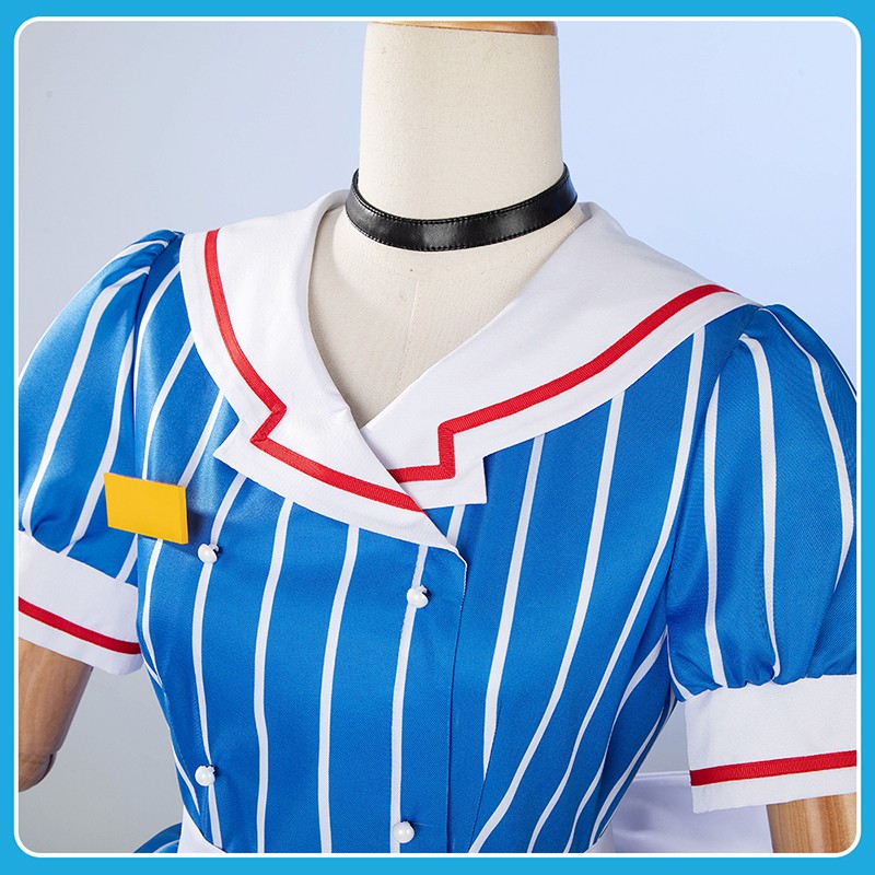 Mesmerizer Miku Cosplay Costume JK Uniform Maid Dress Cosonsen Custom Made