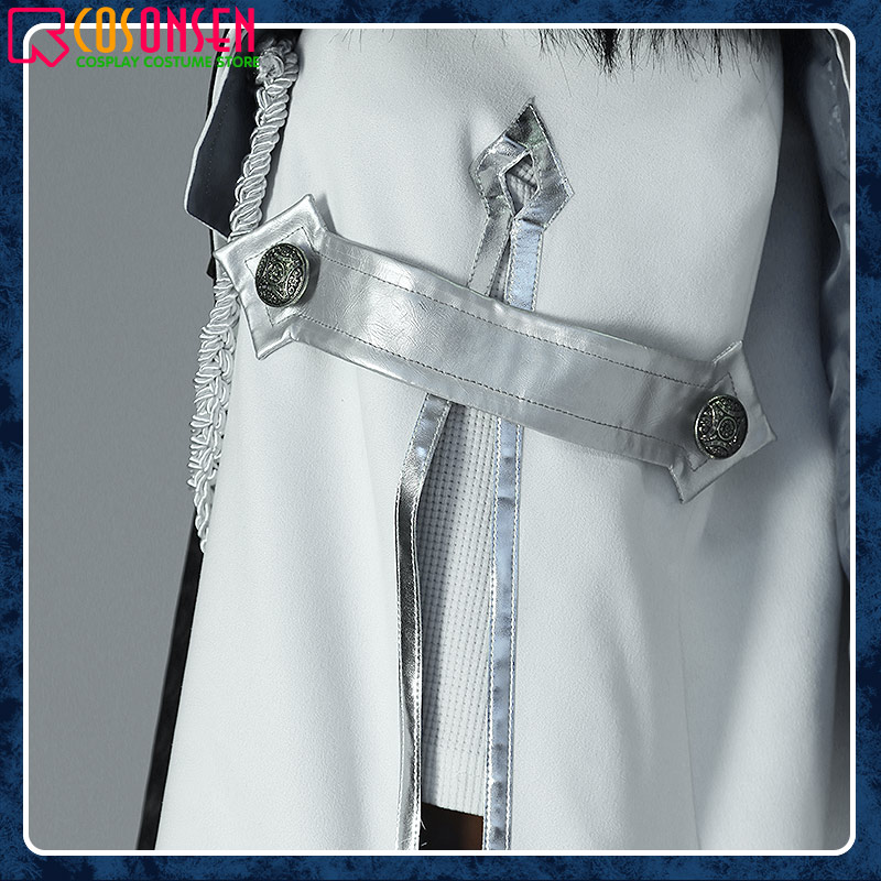 Genshin Impact Fatui Harbingers Cosplay Costume Fatui Tartaglia Cosplay Halloween Suit Outfit Custom Size Cosonsen