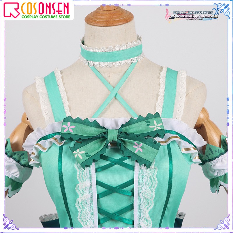 The Idolmaster: Cinderella GIRLS Nono Morikubo Cosplay Costume Game Suit Uniform Halloween Party Outfit