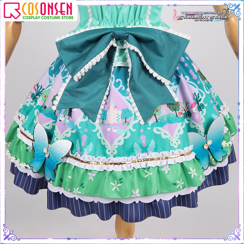 The Idolmaster: Cinderella GIRLS Nono Morikubo Cosplay Costume Game Suit Uniform Halloween Party Outfit