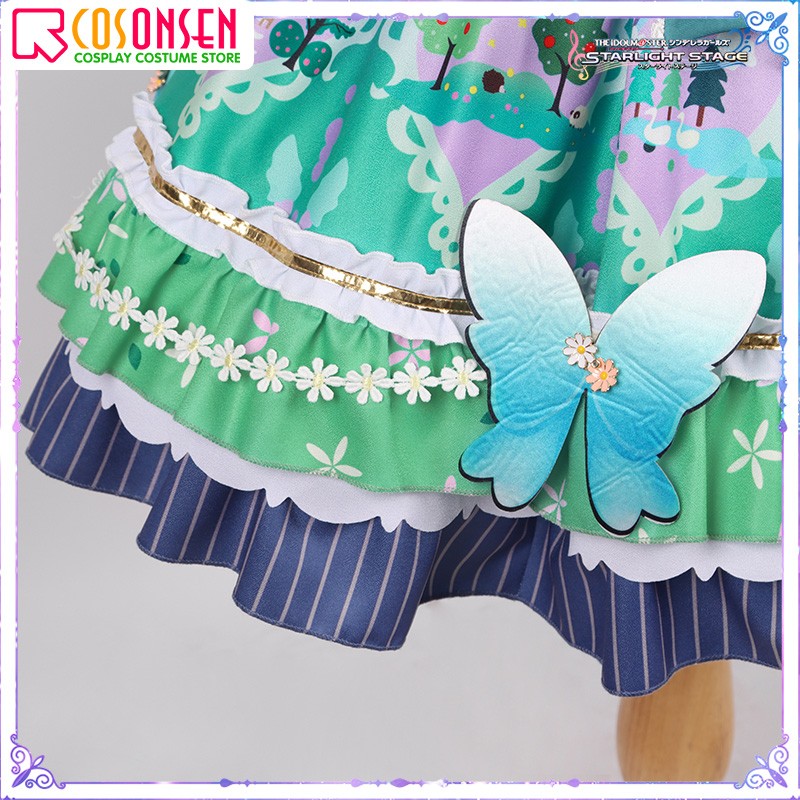 The Idolmaster: Cinderella GIRLS Nono Morikubo Cosplay Costume Game Suit Uniform Halloween Party Outfit