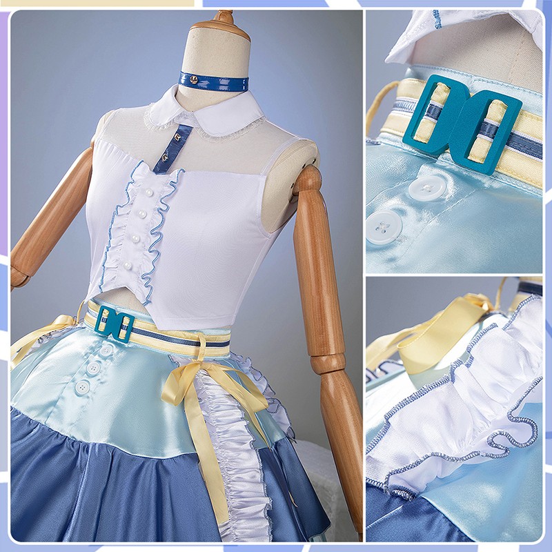 Gakuen Idolmaster Fujita Kotone Cosplay Costume Cute Kotone Outfit Cosonsen Custom Made