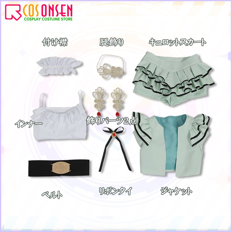 The Idolmaster Shiny Colors Nichika Nanakusa Cosplay Costume Cosonsen Custom Made