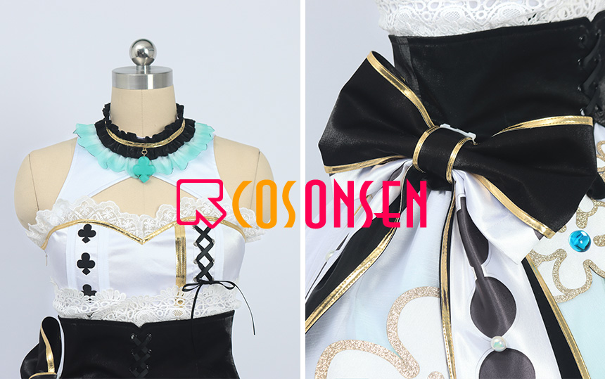 NIJISANJI EN Virtual Youtuber Vtuber Ethyria millie Cosplay Costume New Year 2023 Women Outfit Cosonsen Custom Made