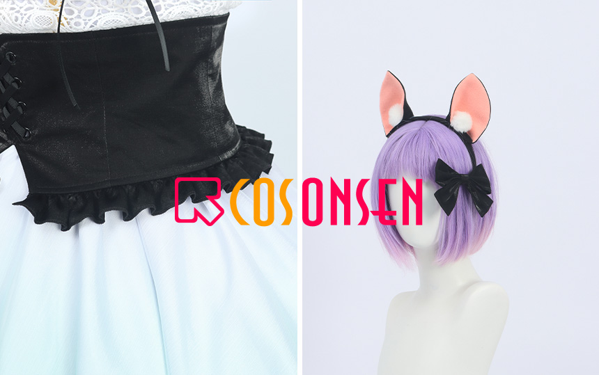 NIJISANJI EN Virtual Youtuber Vtuber Ethyria millie Cosplay Costume New Year 2023 Women Outfit Cosonsen Custom Made