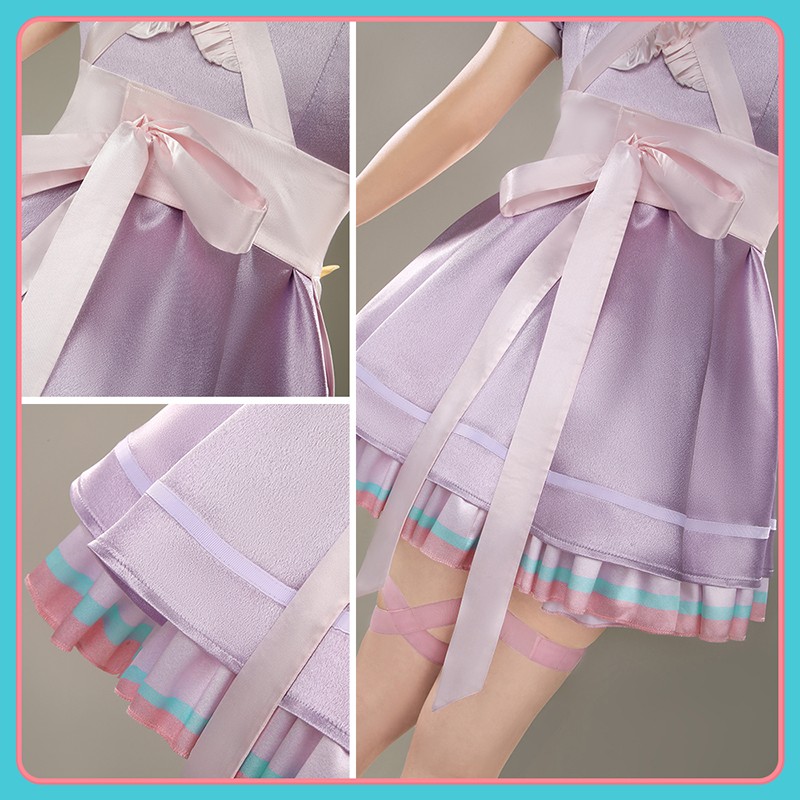 NIJISANJI Virtual YouTuber Ratna Petit Cosplay Costume Cosonsen Custom Made