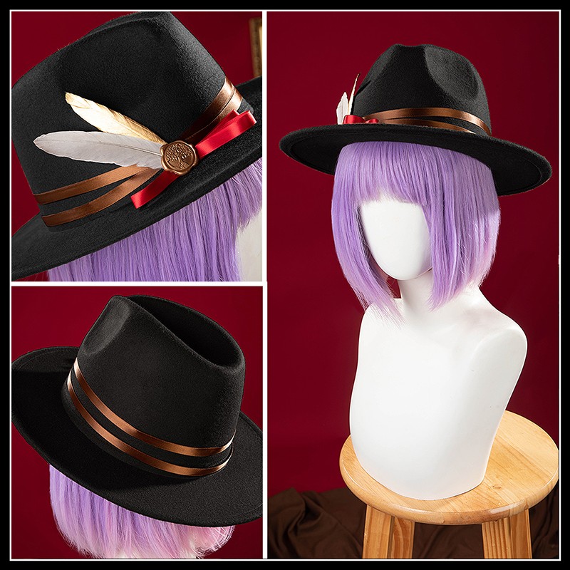 Nijisanji Virtual YouTuber Kagami Hayato Cosplay Costume Gothic Outfit With Hat  Cosonsen Custom Size