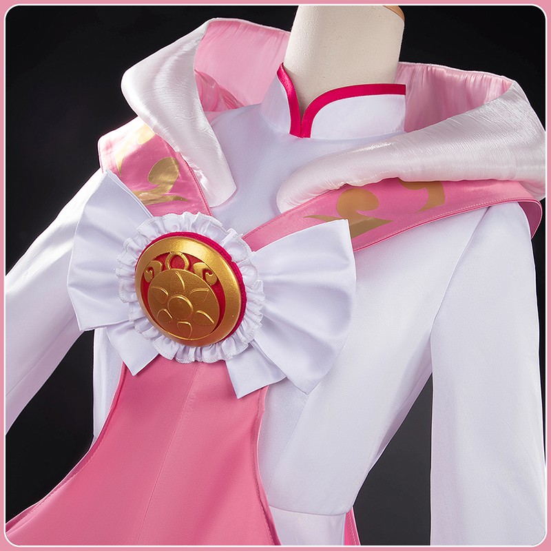 Twin Princesses of the Wonder Planet Fine and Rein Cosplay Costume Shoujo Magical Girl Cute Dress Custom Size