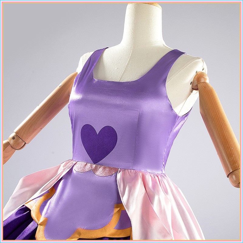 Anime Hirogaru Sky Wonderful Pretty Cure Cure Majesty Cosplay Costume Ellee-chan Dress Cosonsen Custom Made