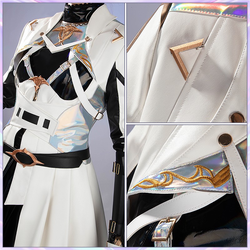 Love and Deepspace Protagonist Lightseeker Cosplay Costume Refulgent Path Outfit Custom Made Cosonsen