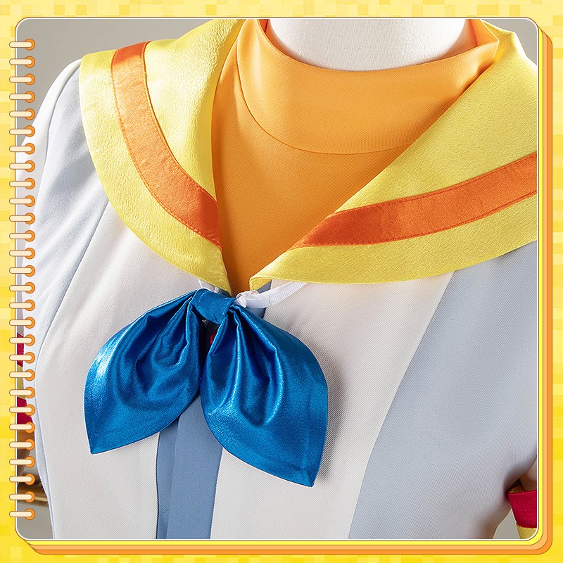 Wonderful Pretty Cure! Toyama Daifuku Cosplay Costume Wonderful Precure Toyama Daifuku Human Form Outfit Cosonsen Custom Made