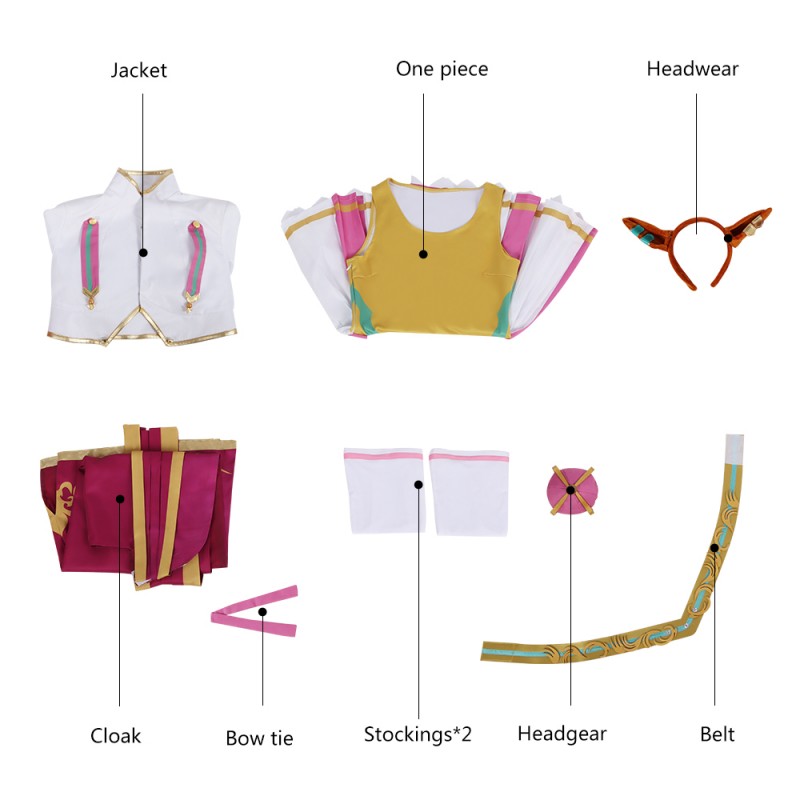 Uma Musume Pretty Derby T.M. Opera O Cosplay Costume Horse Girl Outfit Dress Cosonsen Custom Made