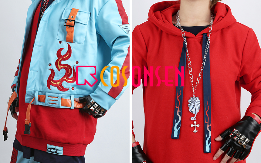 Paradox Live HIPHOP Allen Sugasano Cosplay Costume BAE Embroidered Version Cosonsen Custom Made