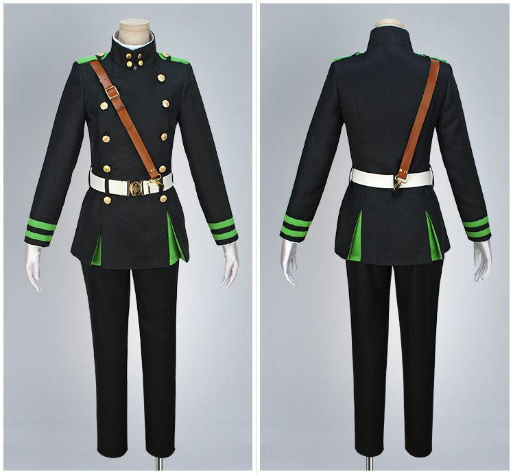 Seraph of the End Yoichi Saotome Cosplay Costume Owari no Seraph Uniform Outfit Cosonsen Custom Made