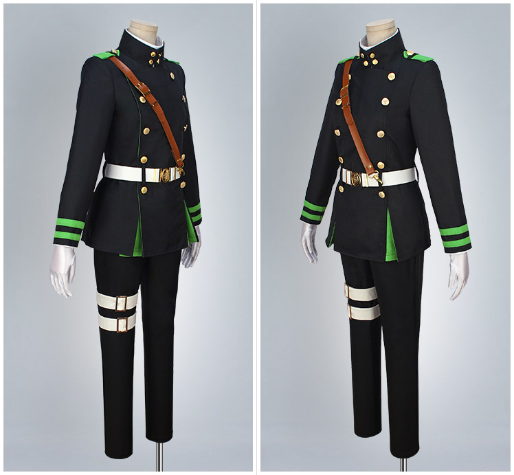 Seraph of the End Shihou Kimizuki Cosplay Costume Owari no Seraph Uniform Outfit Cosonsen Custom Made