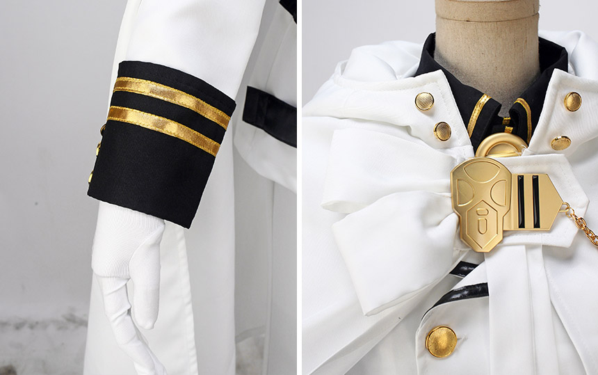 Seraph of the End Mikaela Hyakuya Cosplay Costume Owari no Seraph Uniform Outfit Cosonsen Custom Made