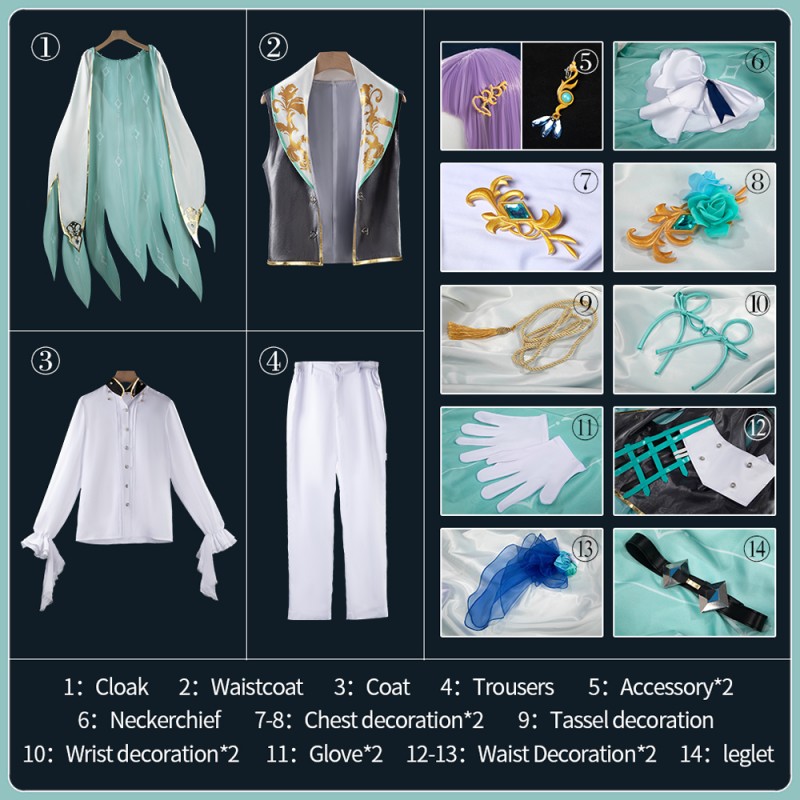 NIJISANJI Halloween 2024 Koyanagi Rou Cosplay Costume Virtual Youtuber Koyanagi Rou Happy Halloween Cosonsen Custom Made