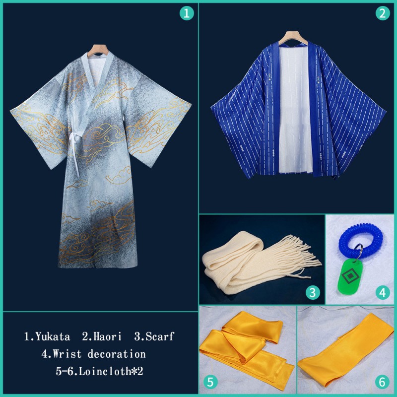 NIJISANJI x Gokurakuyu RAKU SPA Dytica Murakumo Kagetsu Cosplay Costume Cosonsen Custom Made