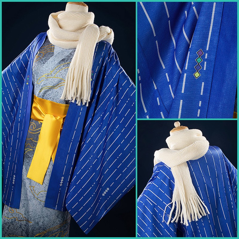 NIJISANJI x Gokurakuyu RAKU SPA Dytica Murakumo Kagetsu Cosplay Costume Cosonsen Custom Made