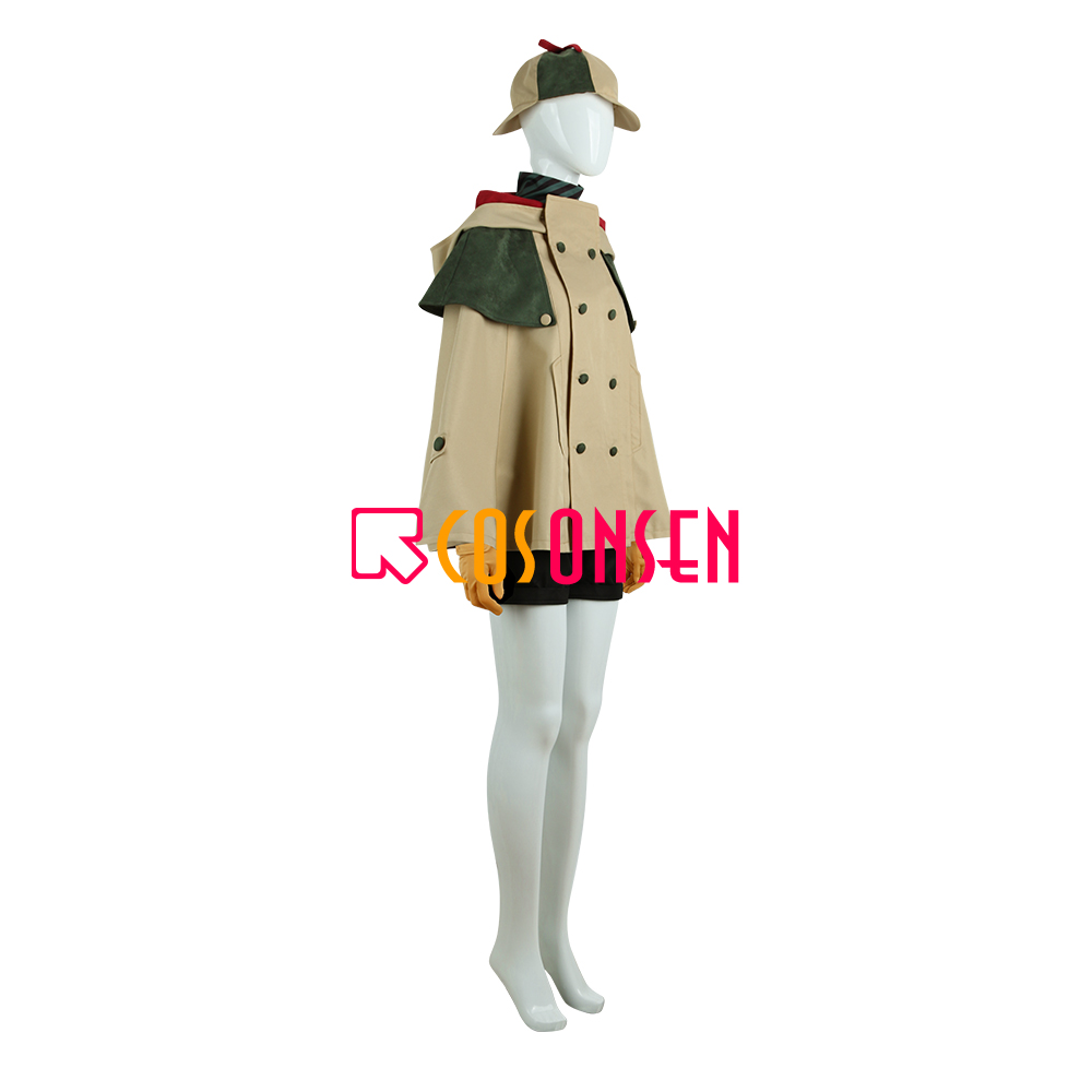 ID:INVADED Great Dectective Miyo Hijiriido Cosplay Costume Uniform Full Set Halloween Cosonsen Custom Made