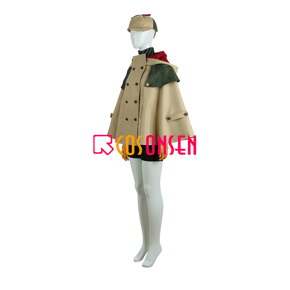 ID:INVADED Great Dectective Miyo Hijiriido Cosplay Costume Uniform Full Set Halloween Cosonsen Custom Made