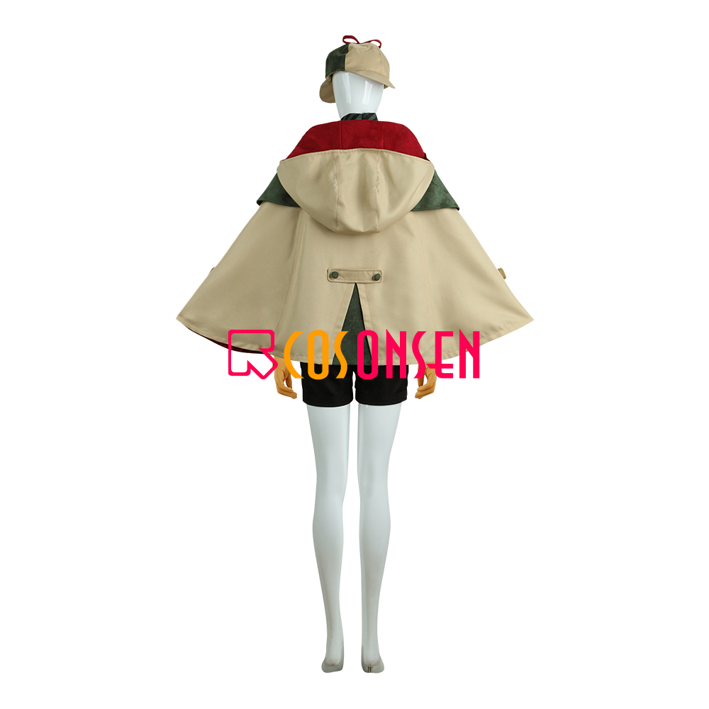 ID:INVADED Great Dectective Miyo Hijiriido Cosplay Costume Uniform Full Set Halloween Cosonsen Custom Made