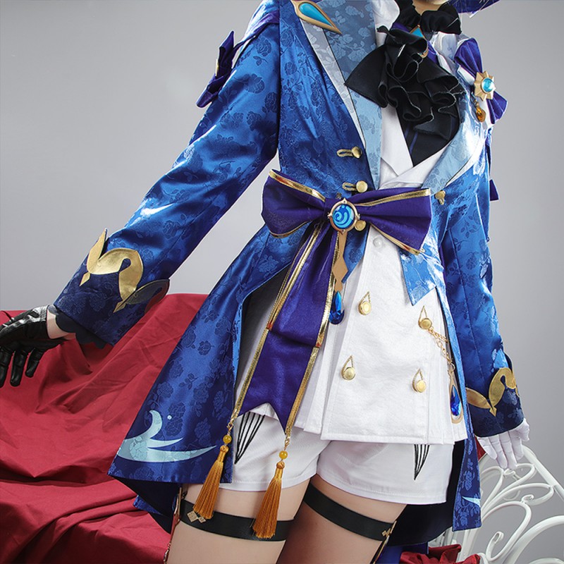 Genshin Impact Focalors Furina Cosplay Costume Outfit Dress Cosonsen Custom Made