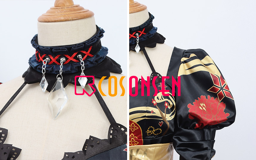 NIJISANJI en Ethyria Nina Kosaka Cosplay Costume New Outfit Women Custom Made Cosonsen