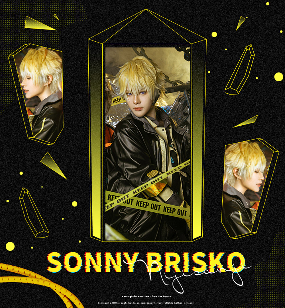 NIJISANJI Noctyx Sonny Brisko Cosplay Costome Adult Outfit Custom Size Cosonsen