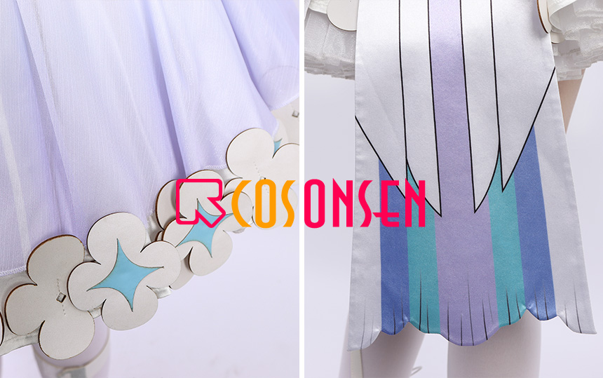 NIJISANJI EN Virtual YouTuber Ethyria Enna Alouette Cosplay Costume Outfit Full Set Custom Made Cosonsen