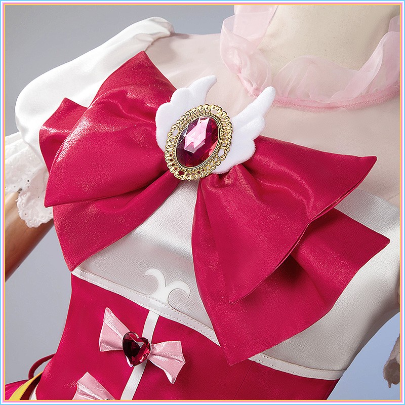 Anime Witchy Pretty Cure! Cure Miracle Cosplay Asahina Mirai Costume Women Dress Outfit Cosonsen Custom Made