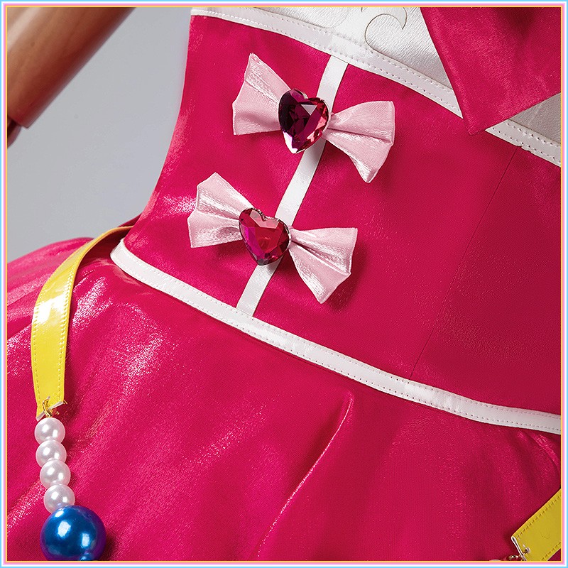 Anime Witchy Pretty Cure! Cure Miracle Cosplay Asahina Mirai Costume Women Dress Outfit Cosonsen Custom Made