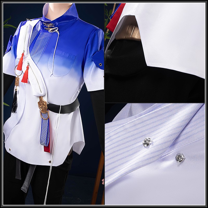 Arknights LAWSON Limited Zuo Le Cosplay Costume Men Outfit Cosonsen Custom Made