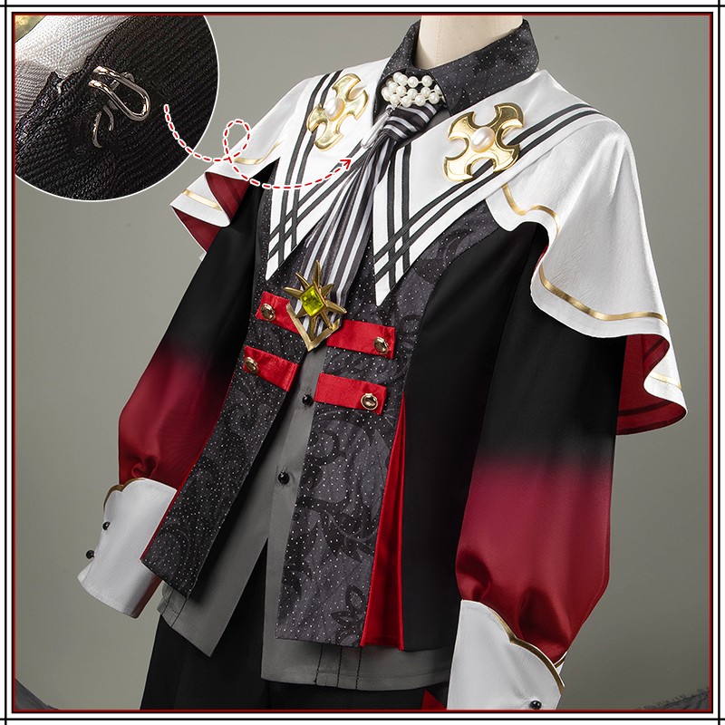 Ensemble Stars Shuffle Ha/Lo Tsukasa Suou Cosplay Costume The Fallen Angels' Banquet Outfit Cosonsen Custom Made
