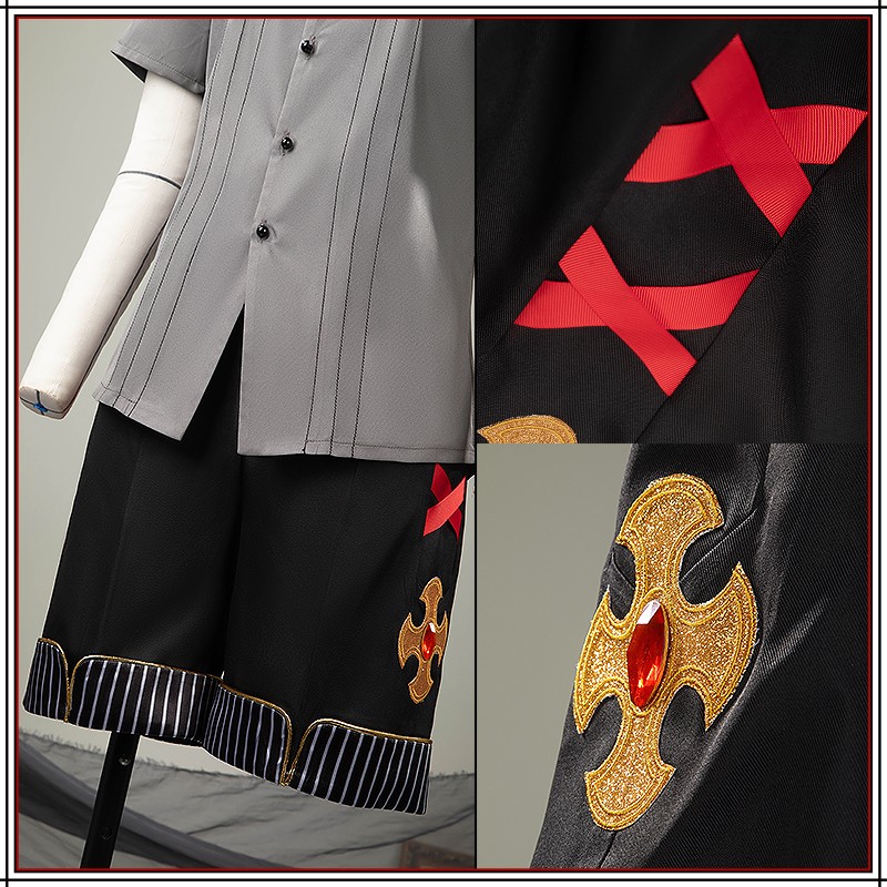 Ensemble Stars Shuffle Ha/Lo Tsukasa Suou Cosplay Costume The Fallen Angels' Banquet Outfit Cosonsen Custom Made