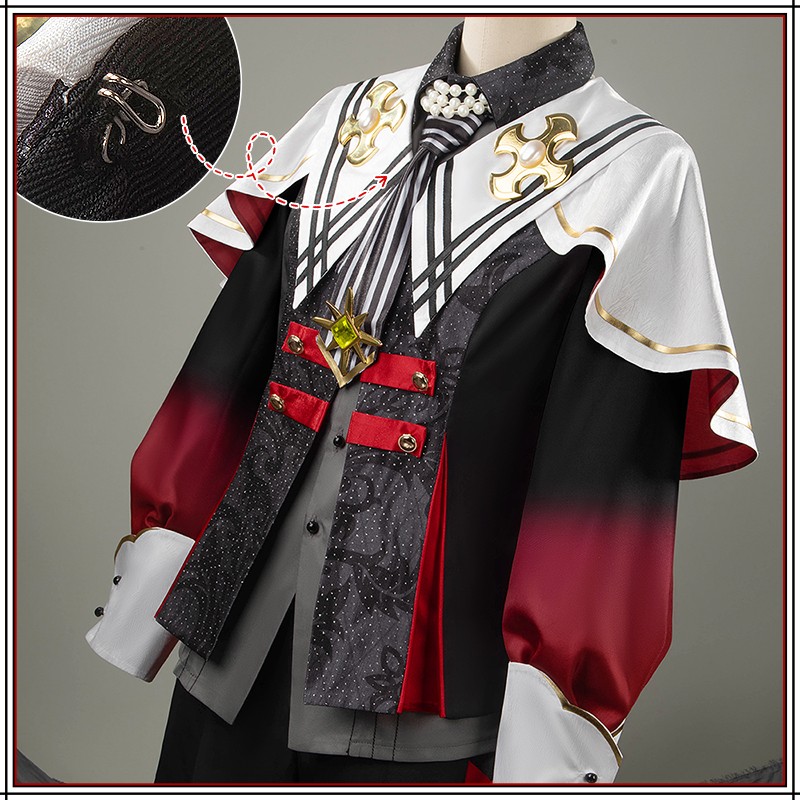 Ensemble Stars Ha/Lo Tomoya Mashiro Cosplay Costume The Fallen Angels' Banquet Outfit Cosonsen Custom Made