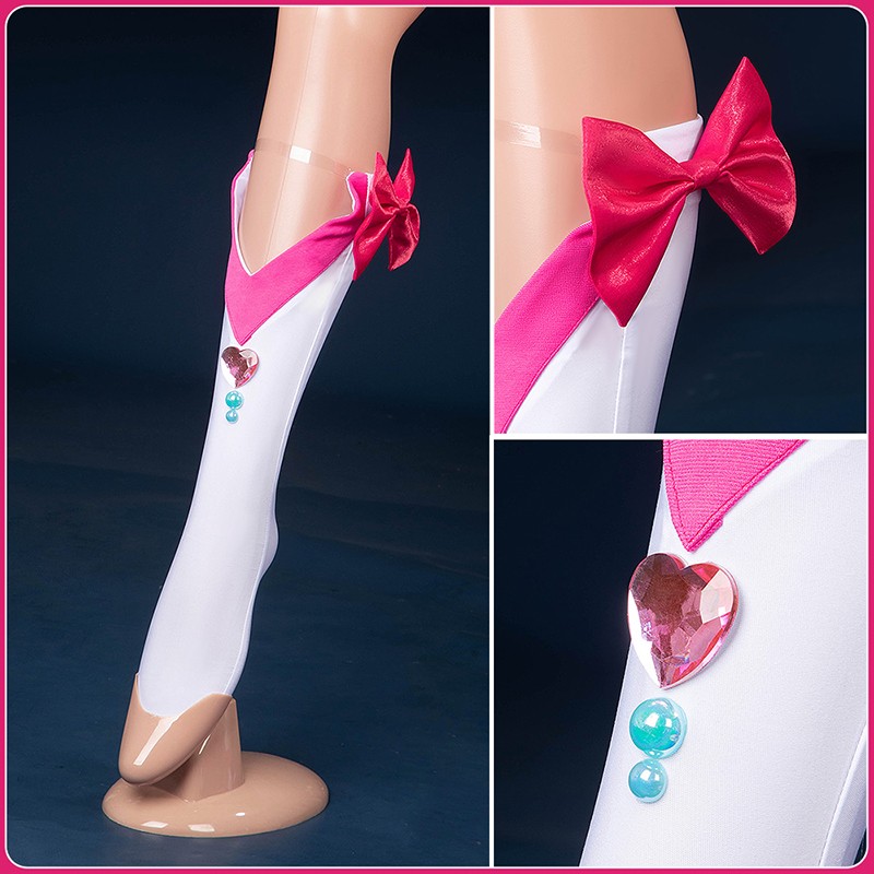 You and Idol Precure Cure Idol Cosplay Costuem Kimi to Idol Pretty Cure Women Dress Outfit Cosonsen Custom Made