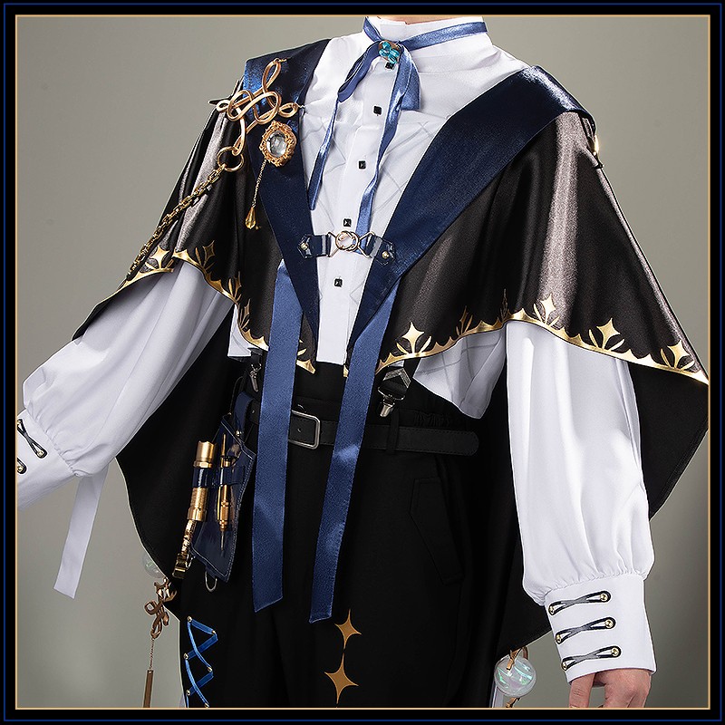 Niji Virtual YouTuber Hoshirube Sho Cosplay Costume Appraiser's Outfit Cosonsen Custom Made