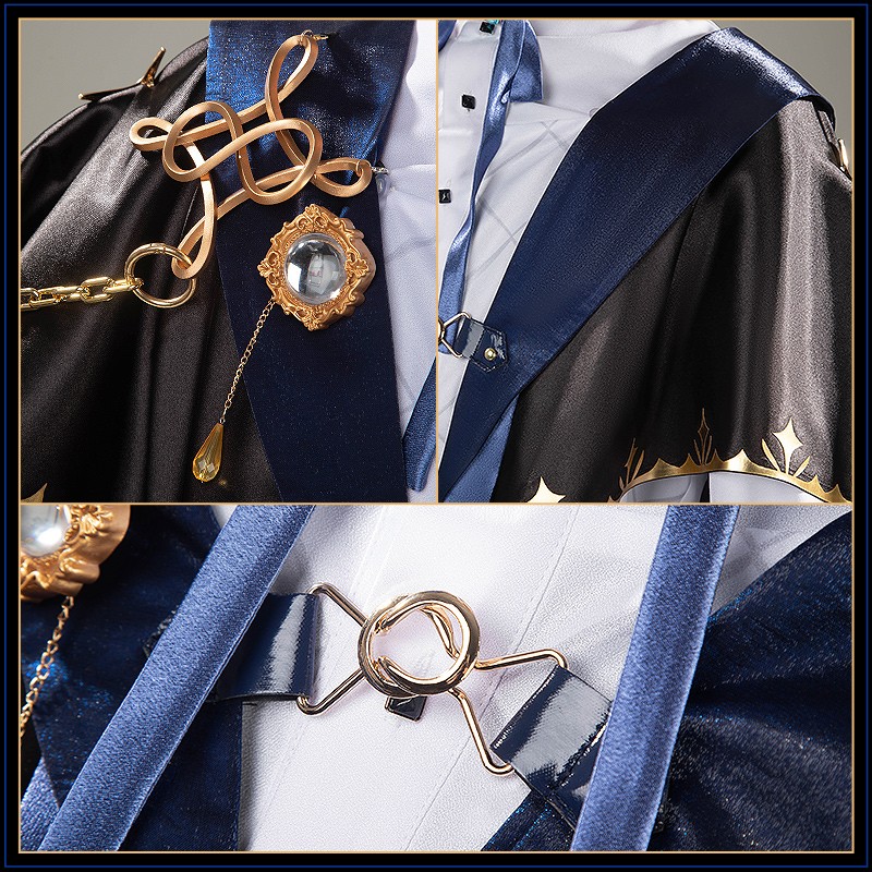 Niji Virtual YouTuber Hoshirube Sho Cosplay Costume Appraiser's Outfit Cosonsen Custom Made