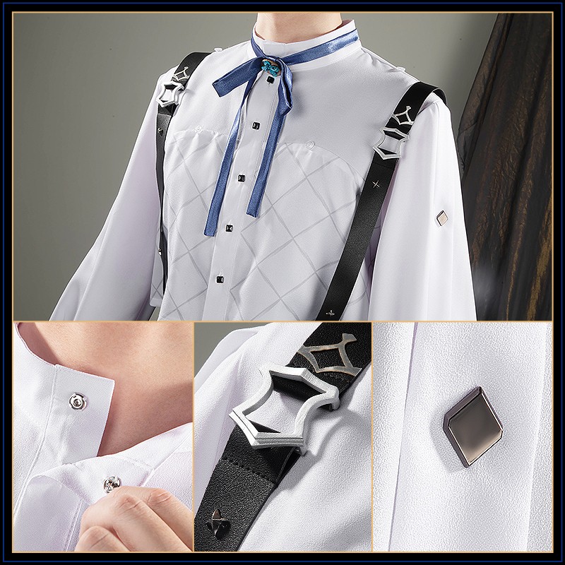 Niji Virtual YouTuber Hoshirube Sho Cosplay Costume Appraiser's Outfit Cosonsen Custom Made