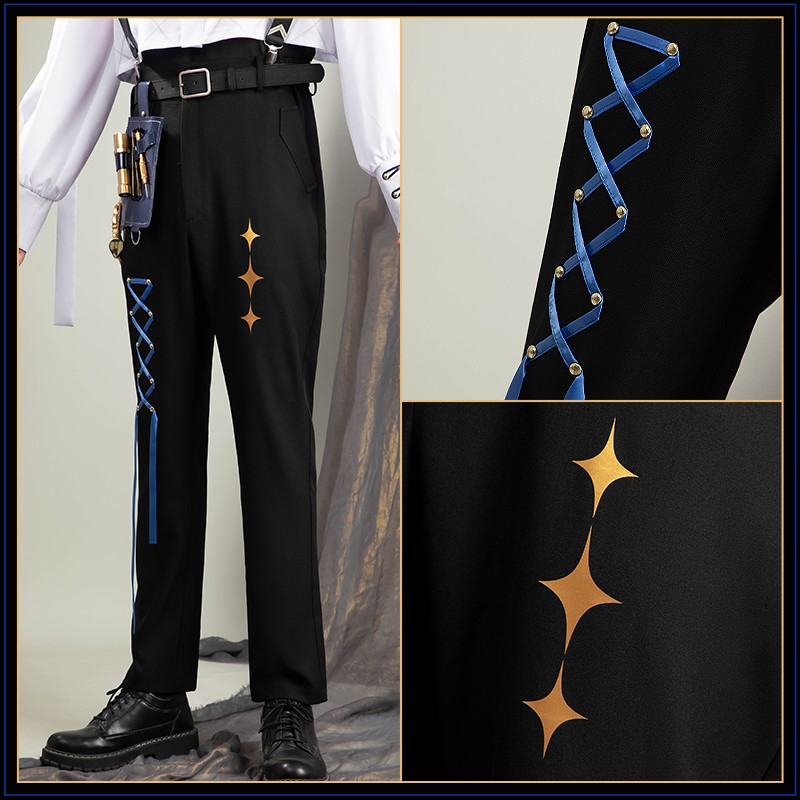 Niji Virtual YouTuber Hoshirube Sho Cosplay Costume Appraiser's Outfit Cosonsen Custom Made