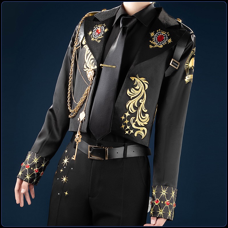 Twisted Wonderland 5th Anniversary Cosplay Costume Outfit Ceremonial Uniform Outfit Updated Ver. Cosonsen Custom Made