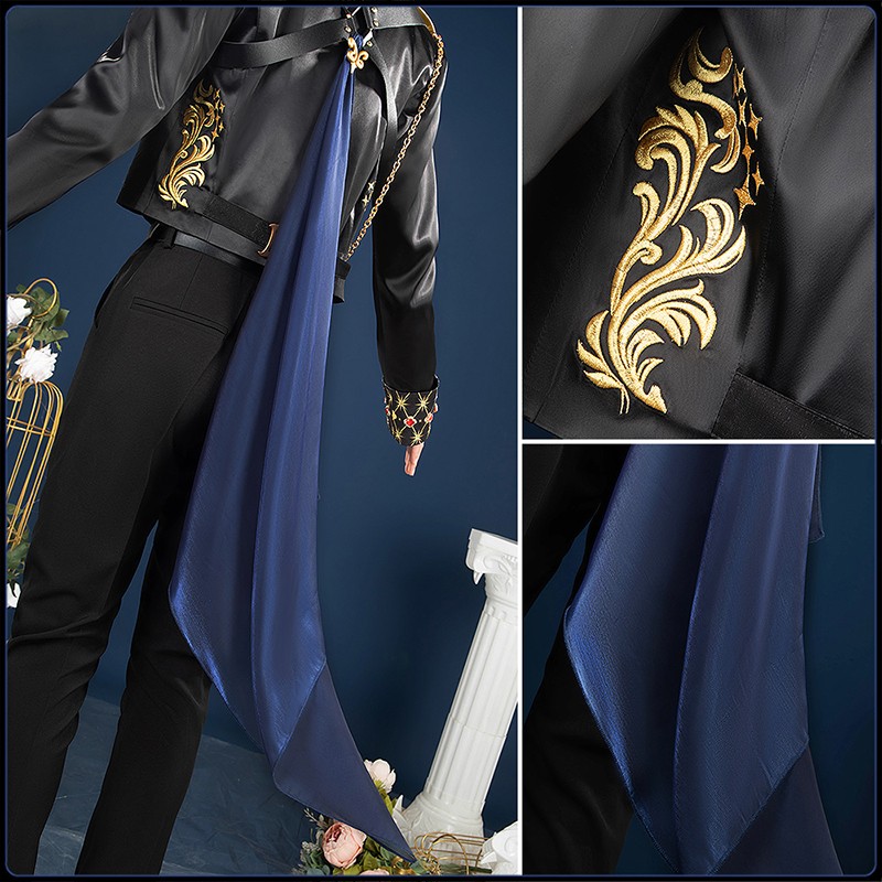 Twisted Wonderland 5th Anniversary Cosplay Costume Outfit Ceremonial Uniform Outfit Updated Ver. Cosonsen Custom Made