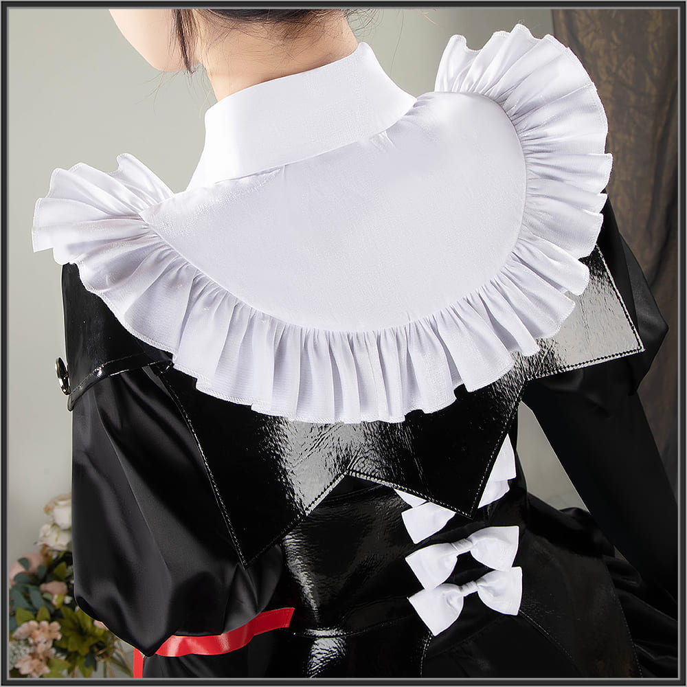 Arknights Entelechia Cosplay Costume Vampire New Outfit Blood Rose Women Dress Cosonsen Custom Made
